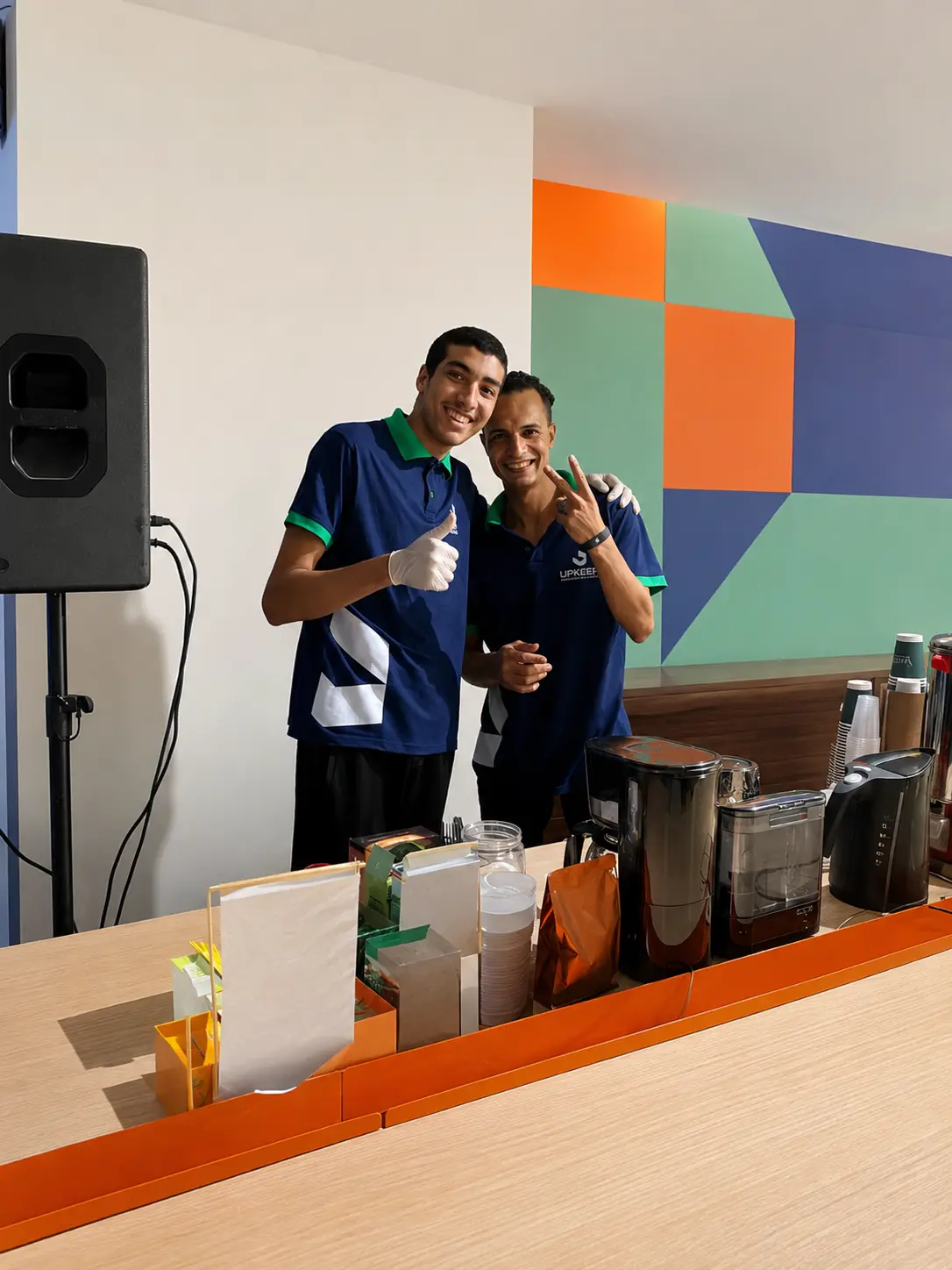 Upkeep facility management team